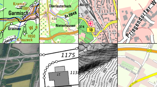 Verschiedene Ausschnitte aus Produkten der BVV